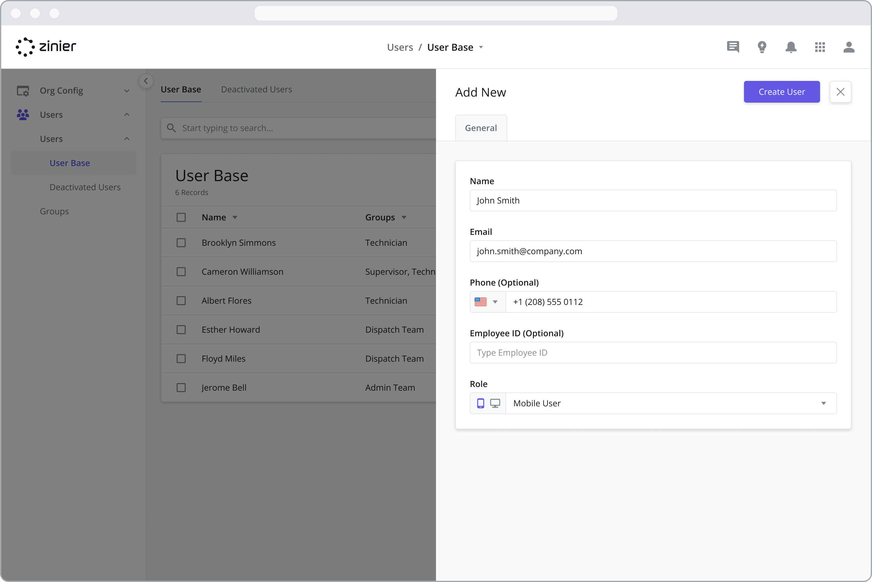 Inviting Users and Managing Groups