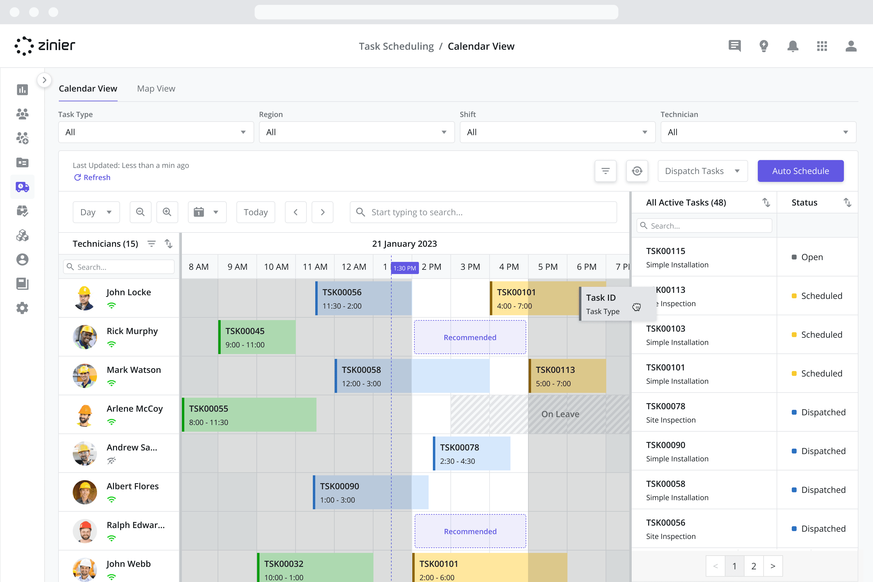 Quick Sight Calendar View Calendar View