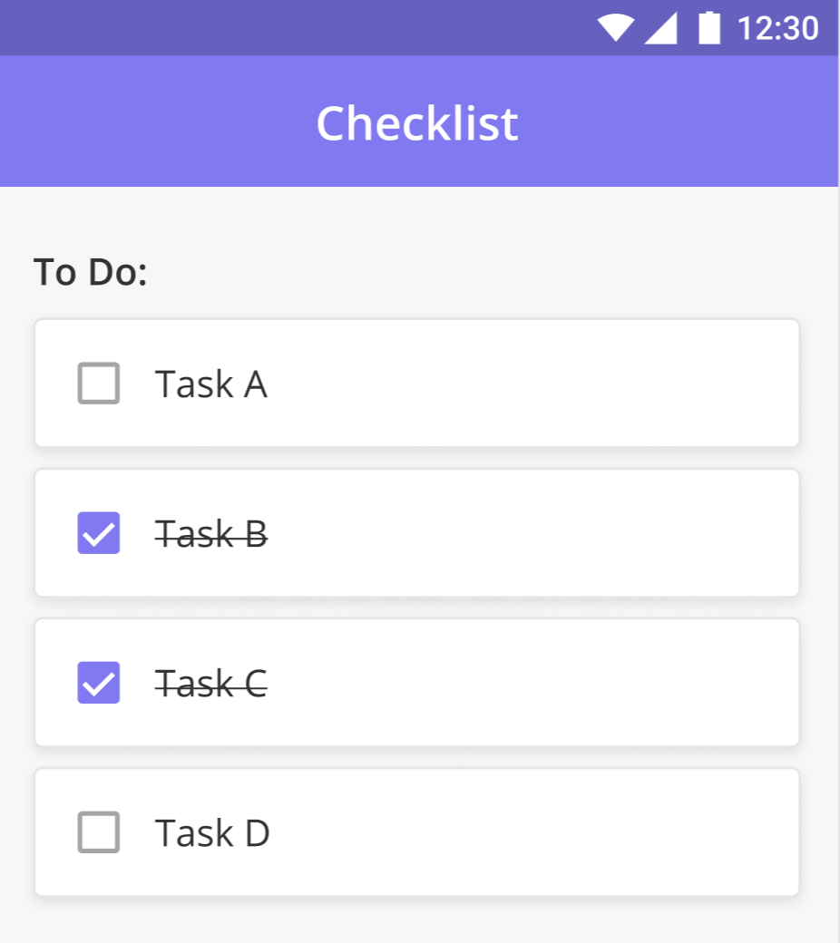 Multiple Choice Checkboxes Forms & Checklists