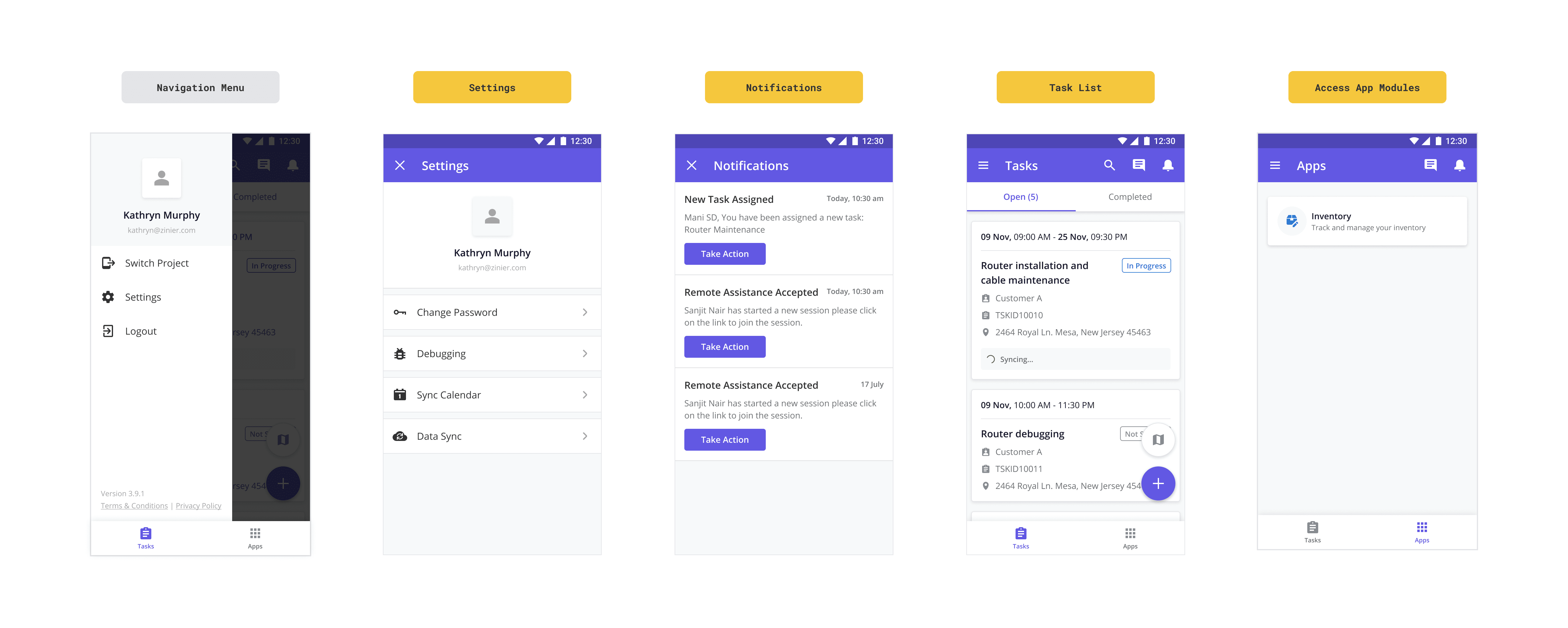 Mobile Task Execution