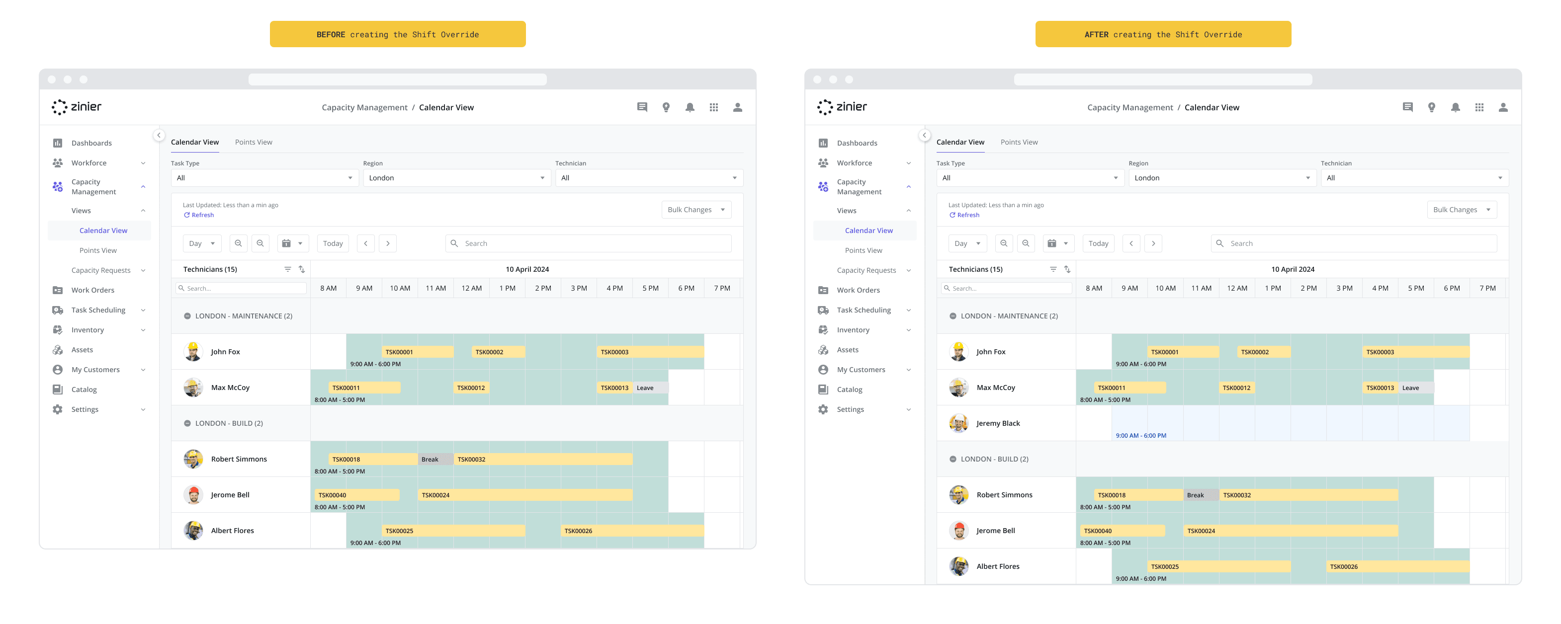 Capacity Calendar View - Shift Override - Before and After.png