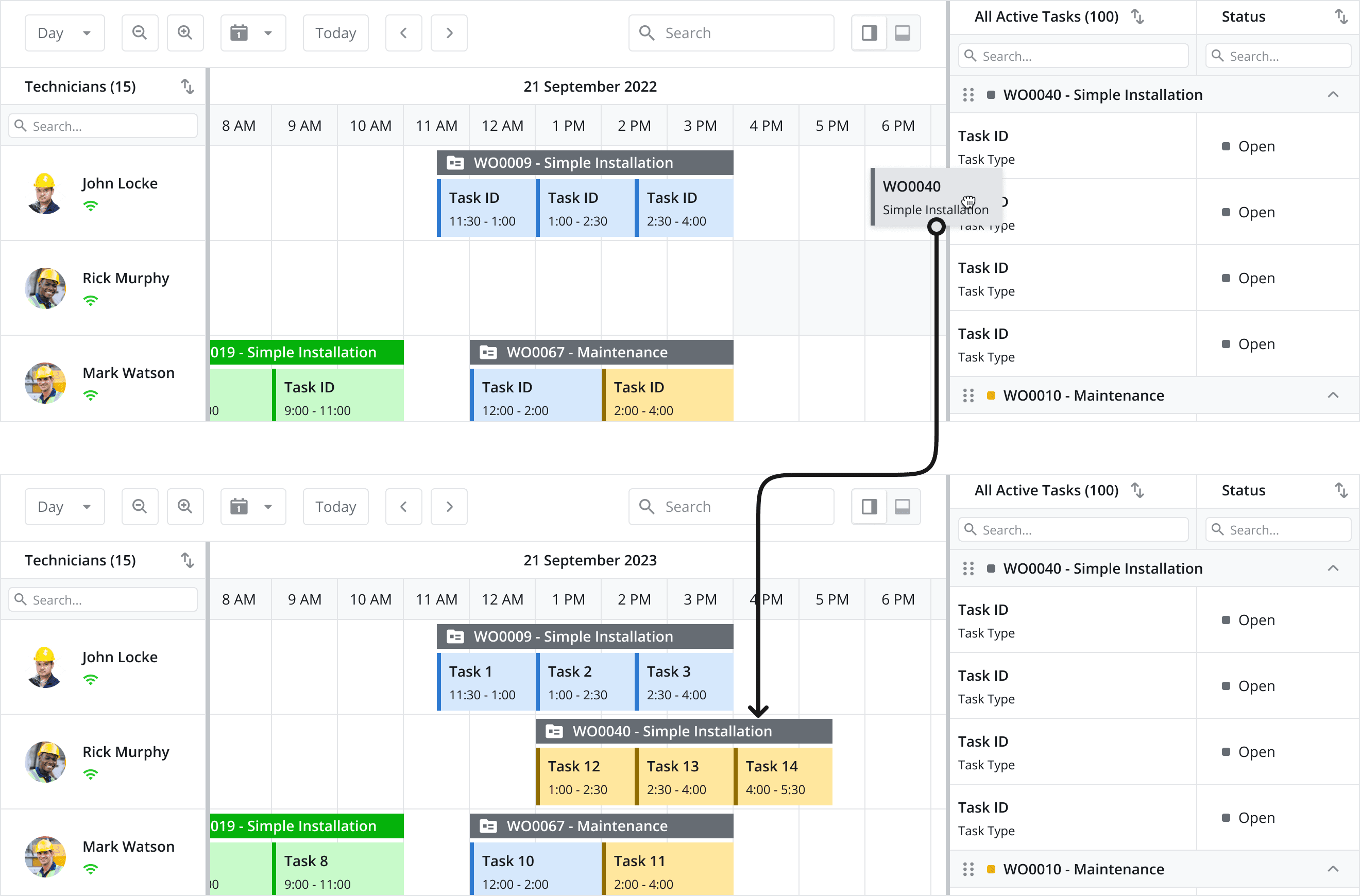Work Order Scheduling - Drag and Drop.png